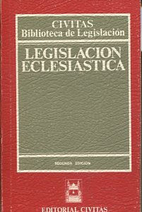 LEGISLACION ECLESIASTICA.