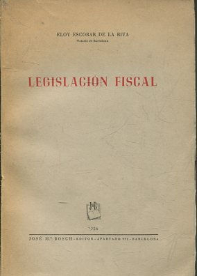 LEGISLACION FISCAL.