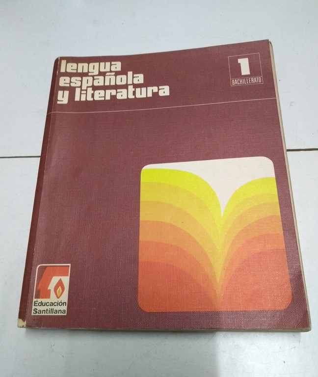 Lengua española y literatura. 1 Bachillerato