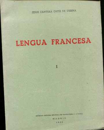 LENGUA FRANCESA.