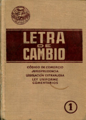 LETRA DE CAMBIO.