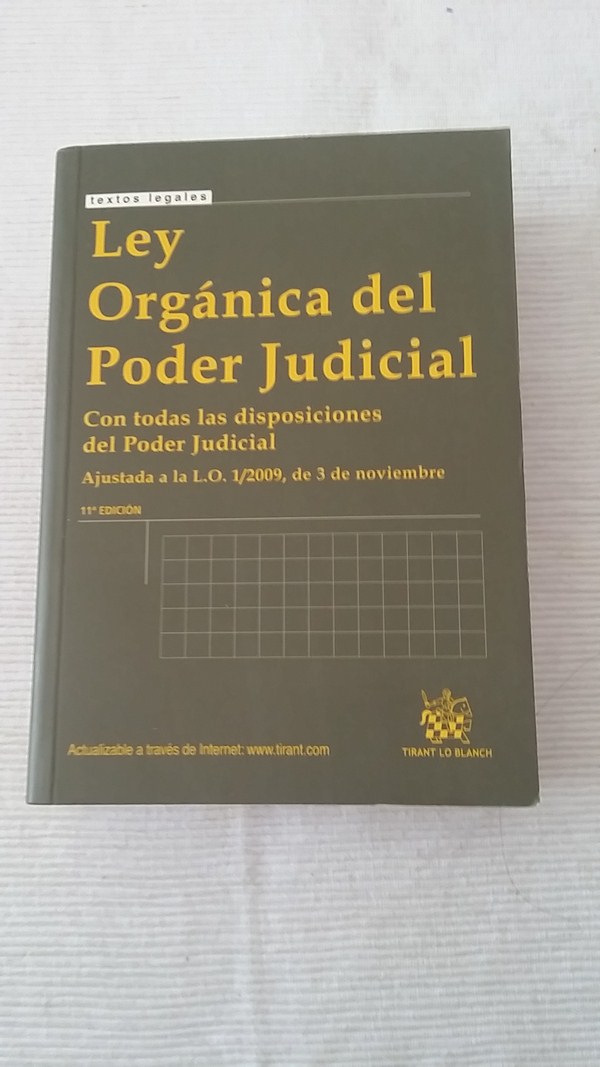 Ley organica del poder judicial