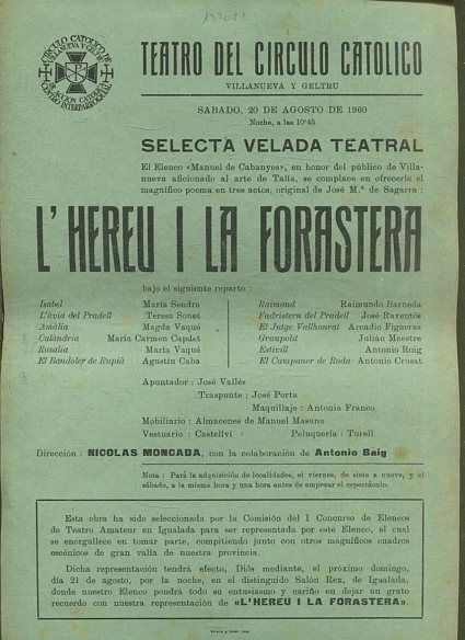 L'HEREU I LA FORASTERA.