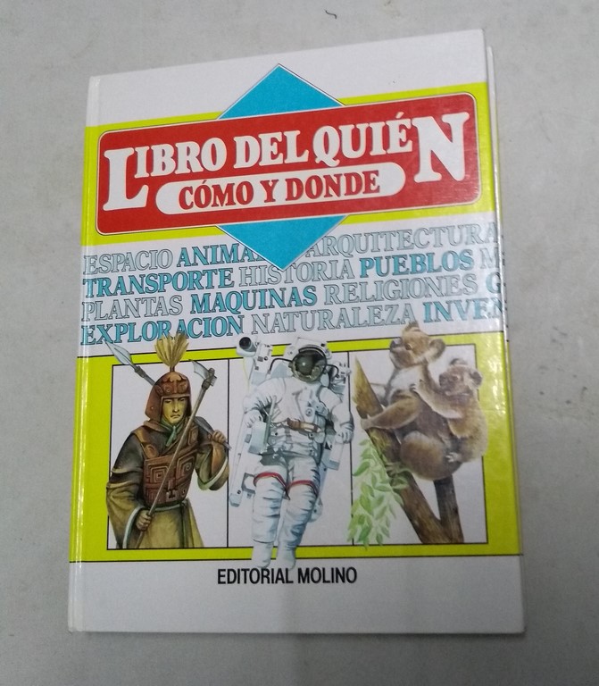 Libro del quién cómo y donde