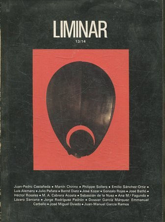 LIMINAR [REVISTA DE LITERATURA Y ARTE], 13/14 - ENERO 1983. DIRECTOR: J. M. GARCIA RAMOS.