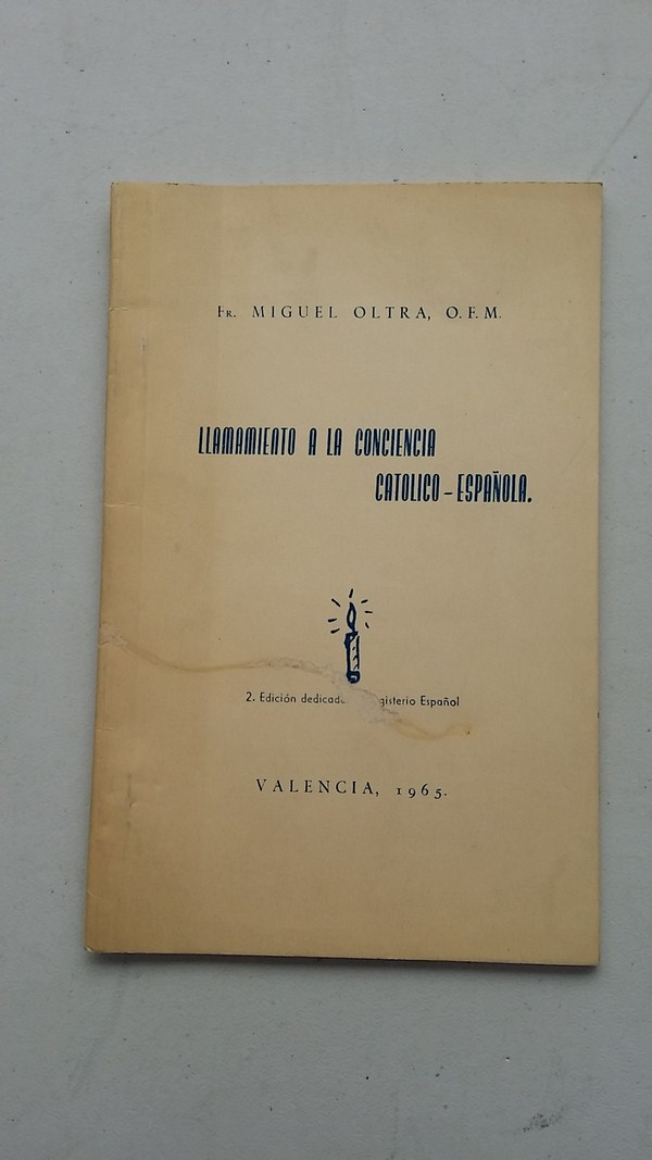 Llamamiento a la conciencia catolico-Española