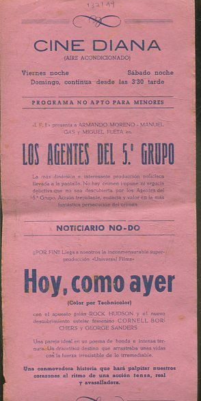 LOS AGENTES DEL 5º GRUPO/ NO-DO / HOY, COMO AYER.