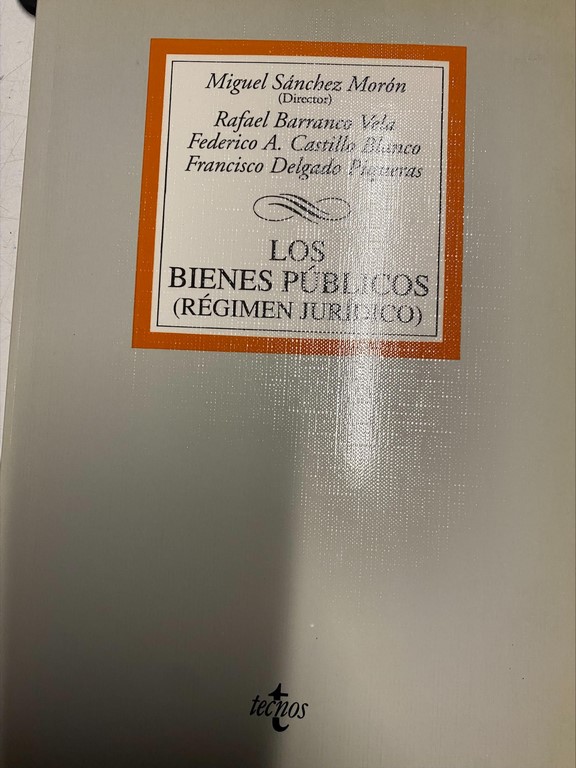 LOS BIENES PUBLICOS (REGIMEN JURIDICO).