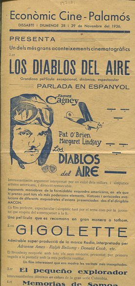 LOS DIABLOS DEL AIRE/ GIGOLETTE/ EL PRQUEÑO EXPLORADOR/ MEMORIAS DE SAMOA.