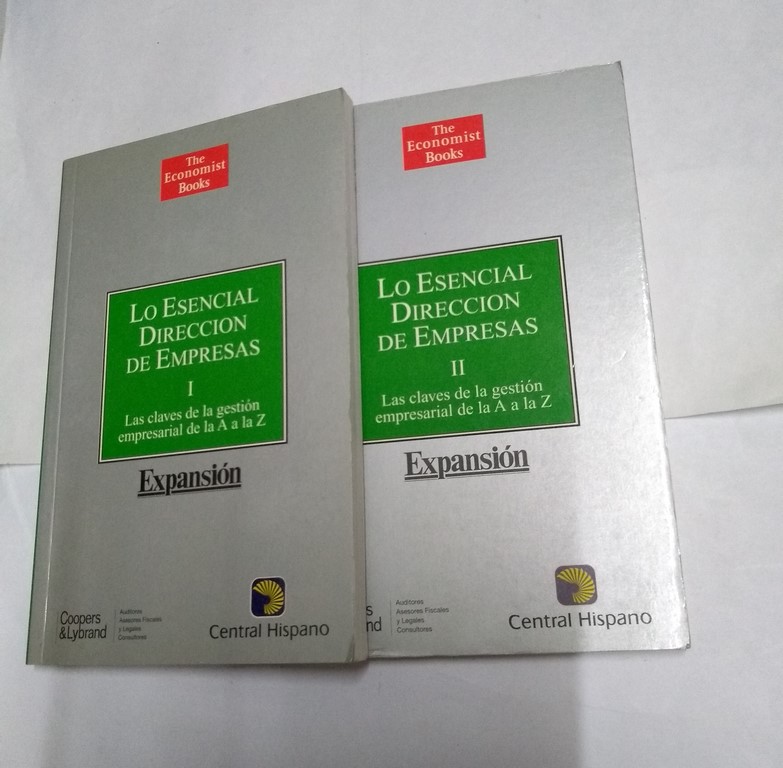 Los Esencial Dirección de Empresas, 2 tomos