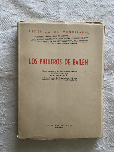 Los piqueros de Bailén