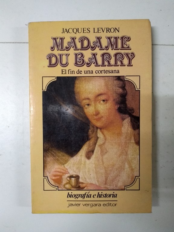 Madame du Barry.