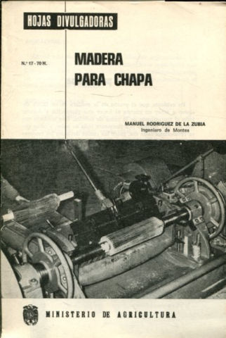 MADERA PARA CHAPA.