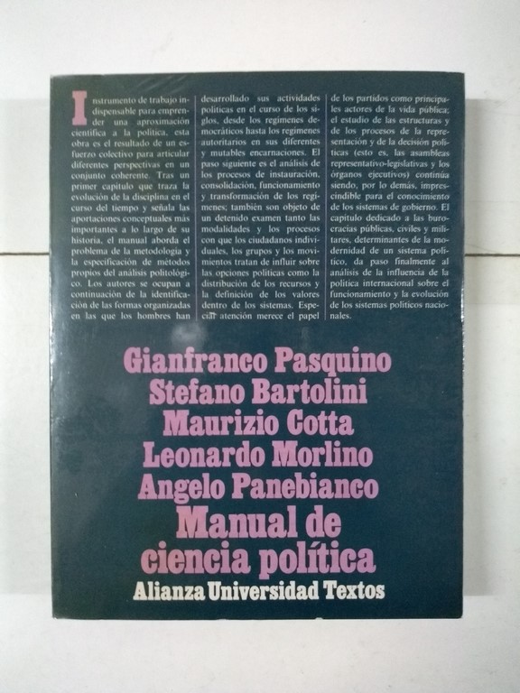 Manual de ciencia política