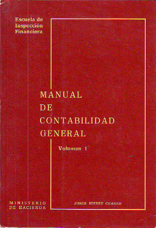 MANUAL DE CONTABILIDAD GENERAL.(2 TOMOS).