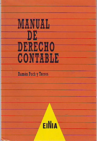 MANUAL DE DERECHO CONTABLE.