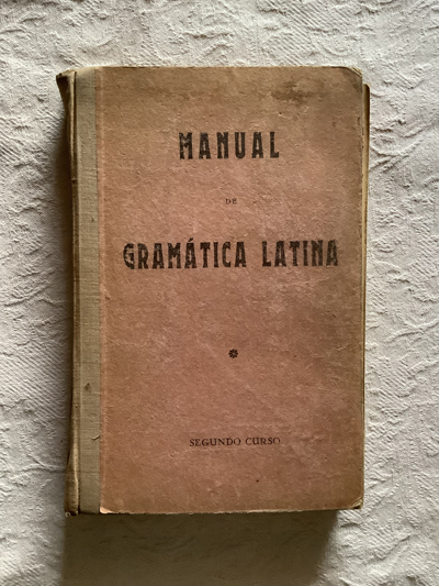 Manual de gramática latina