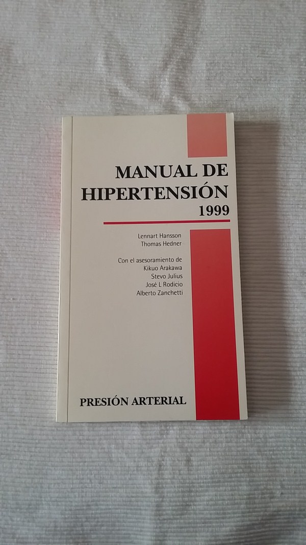 Manual de hipertension 1999