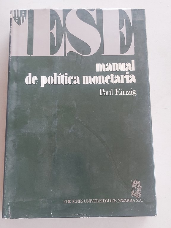 Manual de política monetaria