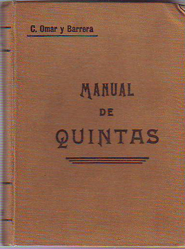 MANUAL DE QUINTAS.