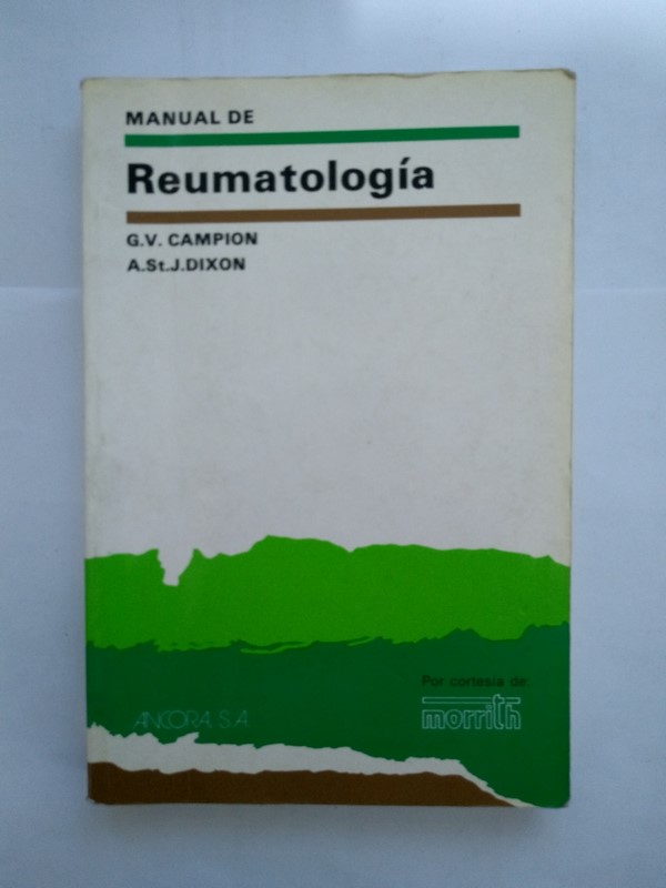 Manual de Reumatología