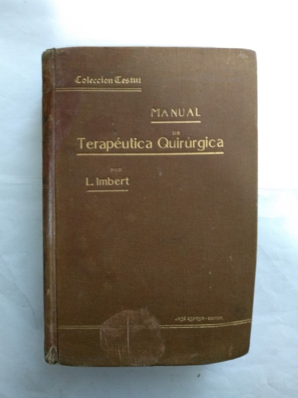 Manual de Terapeutica Quirurgica