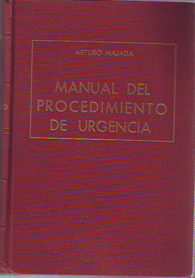 MANUAL DEL PROCEDIMIENTO DE URGENCIA.