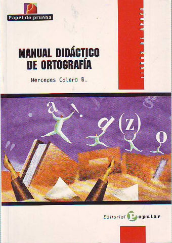 MANUAL DIDACTICO DE ORTOGRAFIA.