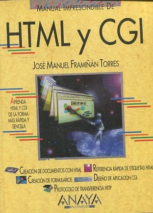 MANUAL IMPRESCINDIBLE DE HTML Y CGI.