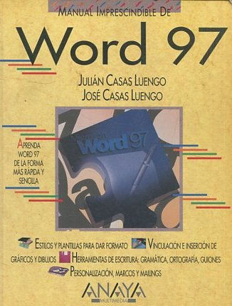 MANUAL IMPRESCINDIBLE DE WORD 97.