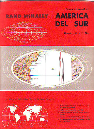 MAPA IMPERIAL DE AMERICA DEL SUR.