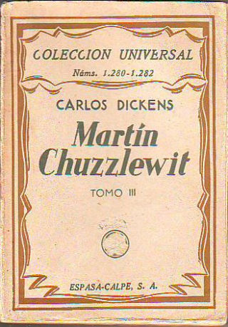 MARTIN CHUZZLEWIT (TOMO III).