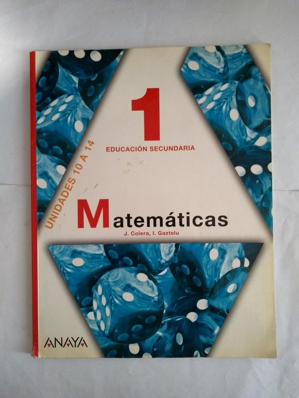 Matematicas, 1. educacion secundaria