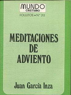 MEDITACIONES DE ADVIENTO.