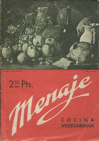 MENAJE. COCINA VEGETARIANA.