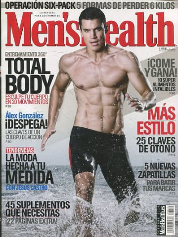 MEN'S Shealth Octubre 2014 Nº 152. LA MAYOR REVISTA MASCULINA DEL MUNDO. TOTAL BODY.