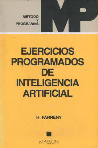 EJERCICIOS PROGRAMADOS DE INTELIGENCIA ARTIFICIAL.