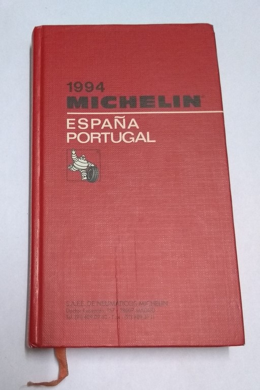 Michelin. España Portugal, 1994