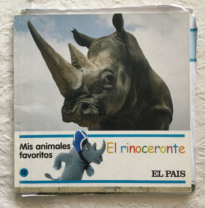 Mis animales favoritos. El rinoceronte