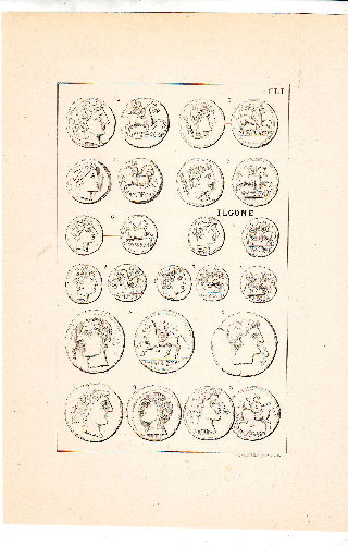 MONEDAS DE LA ESPAÑA ULTERIOR. LAMINA CLI: ILERDA-COSETANI-ILGONE