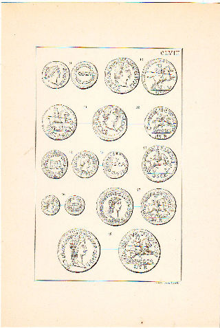 MONEDAS DE LA ESPAÑA ULTERIOR. LAMINA CLVIII: OSCA.