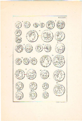 MONEDAS DE LA ESPAÑA ULTERIOR. LAMINA CLXXIII: TARRACO-COSE.