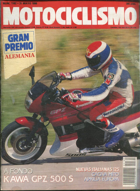 MOTOCICLISMO Nº 1162. 31 MAYO 1990. GRAN PREMIO ALEMANIA.