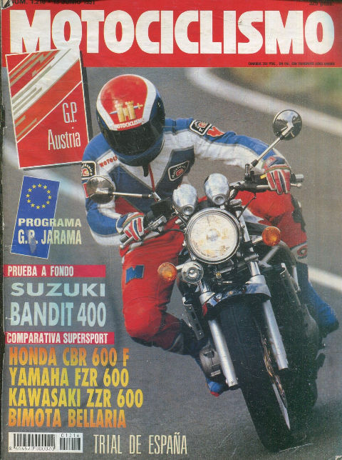 MOTOCICLISMO Nº 1216. 13 JUNIO 1991. G.P. AUSTRIA.