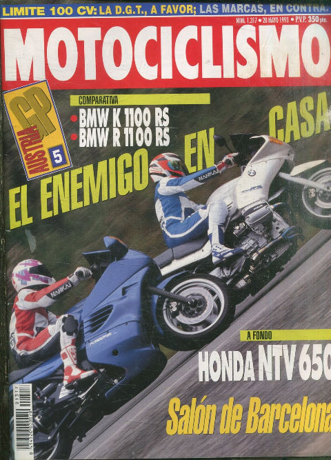 MOTOCICLISMO Nº 1317. 20 MAYO 1993. GP AUSTRIA.