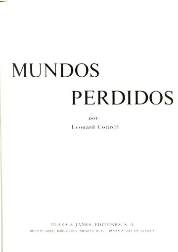 MUNDOS PERDIDOS.