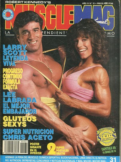 MUSCLEMAS INTERNACIONAL AÑO IV, Nº 31. LARRY SCOTT LEYENDA VIVA.