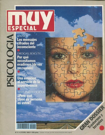 MUY ESPECIAL Nº 11, OTÑO 1992. PSICOLOGIA.