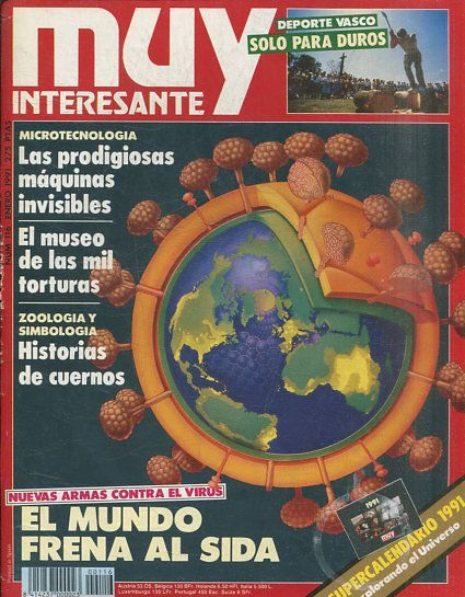 MUY INTERESANTE NUM 116 ENERO 1991. DEPORTE VASCO. SOLO PARA DUROS.