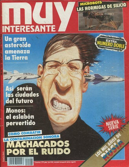 MUY INTERESANTE NUM 125 OCTBRE 1991. EXTA DOBLE.